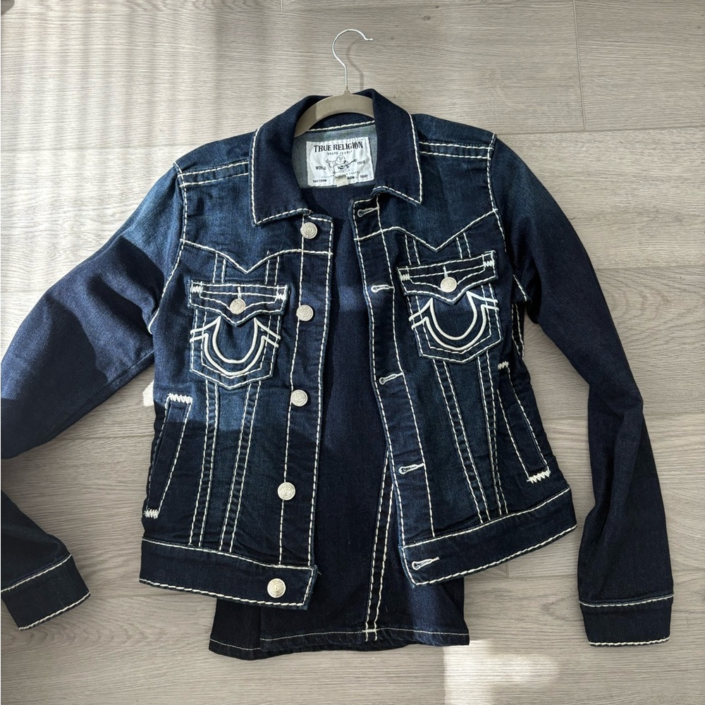 True Religion Dark Blue Denim Jacket